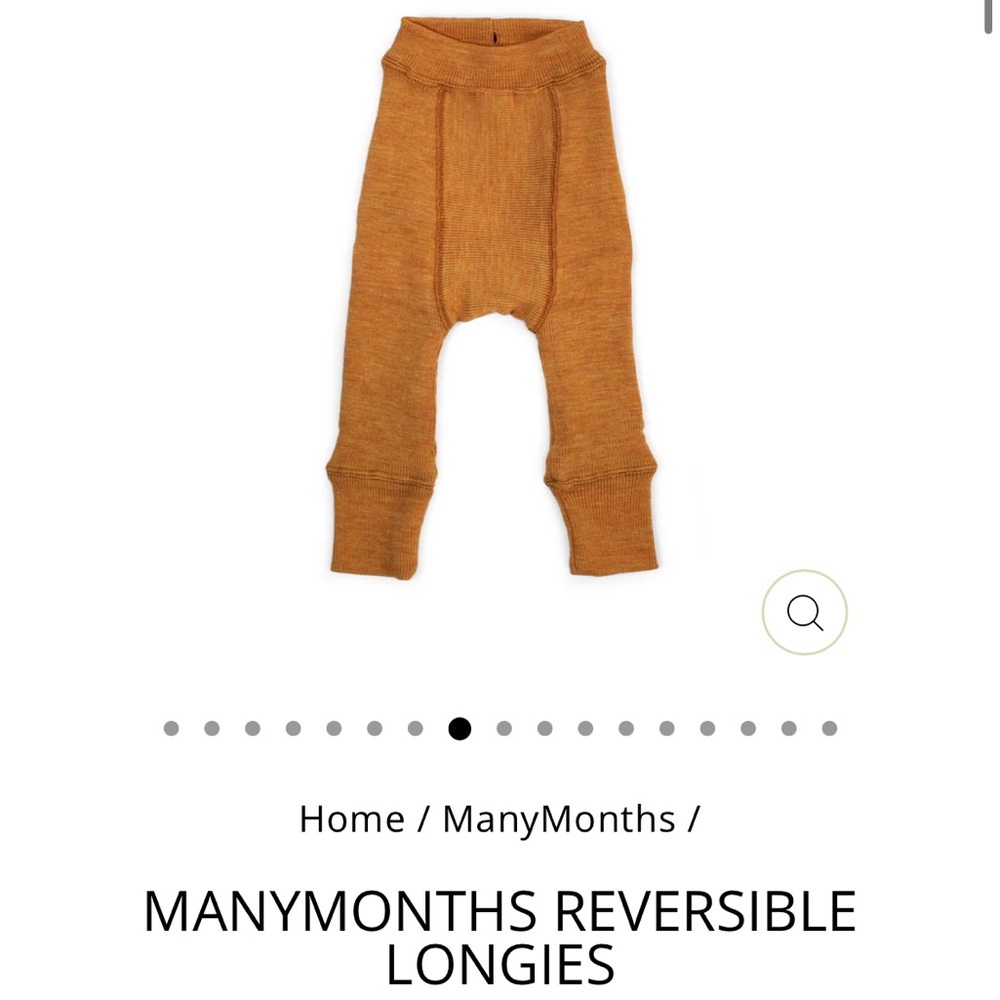 Kids Orange Longies
